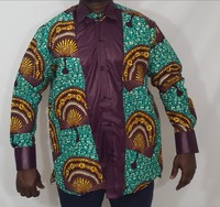 Grand  African Print Shirt Combination