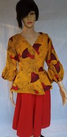 Great Wrap African Print Top