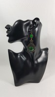 Lovely Green Chandelier Earrings